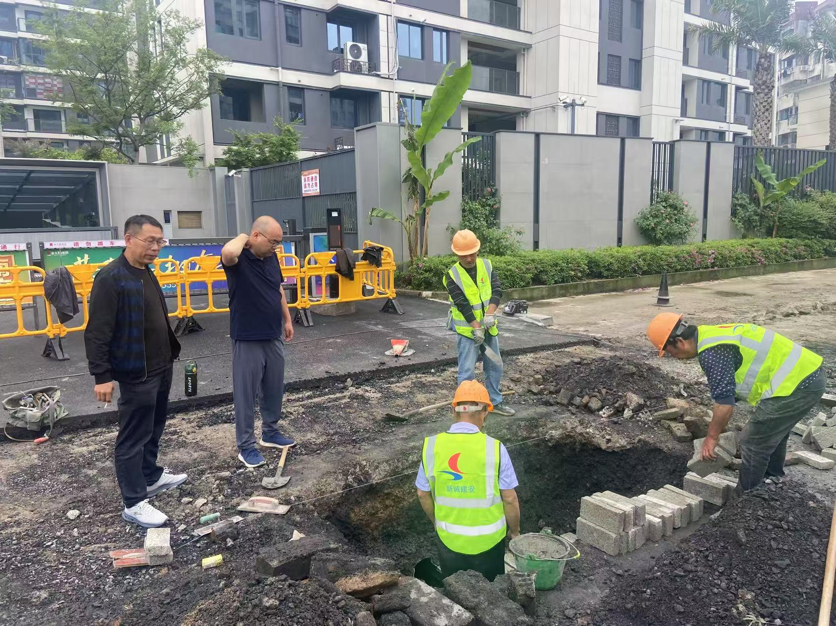 堅守一線保進度 嚴密巡查護安全——城建投公司“五一”期間全力護航工程項目建設(shè)?